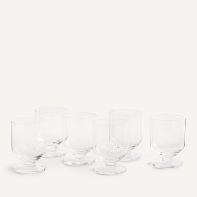 Lot de 6 verres à eau, H10,3 Ø8,1 cm, Janna AM.PM