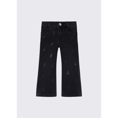 Pantalon flare avec strass LIU JO