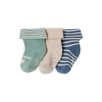 Lot 3 paires de chaussettes "petit rêveur" VERTBAUDET