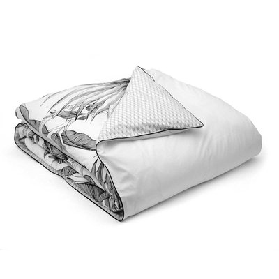Housse de couette  en Percale de coton - TROPICAL TRADITION DES VOSGES