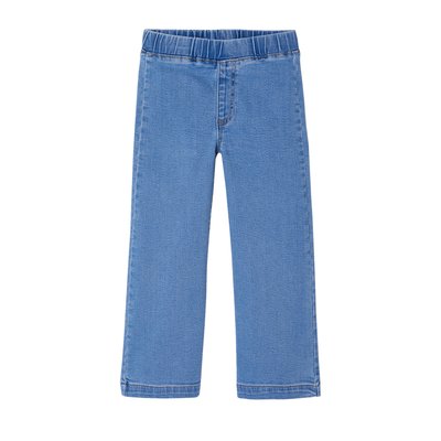 Tregging large en denim VERTBAUDET