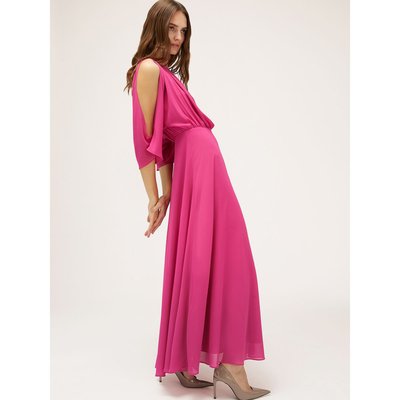 Robe longue drapée MOTIVI