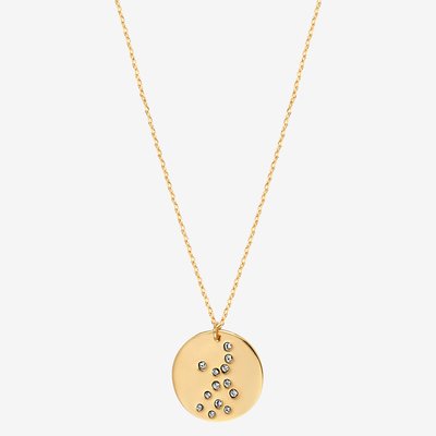 Collier doré  - GALAXIE - Vierge CAROLINE NAJMAN