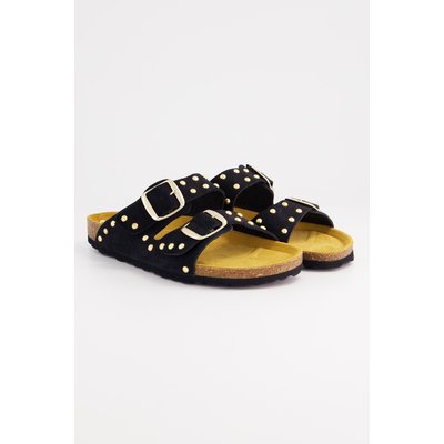 Mules en cuir, rivets fantaisie STUDIO UNTOLD