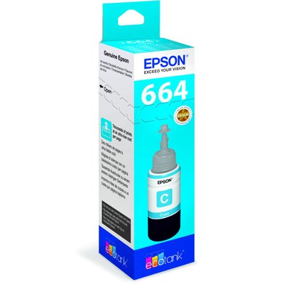 Cartouche d'encre Ecotank Bouteille Cyan T6642 EPSON