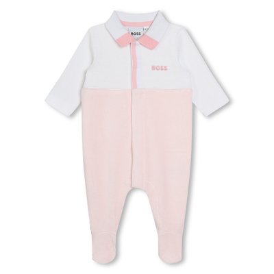 Pyjama en velours bicolore BOSS KIDSWEAR