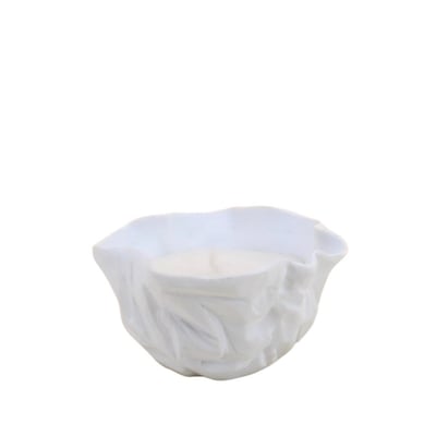 Bougie parfumée en cire de soja vanille 11x5cm ORNAMI