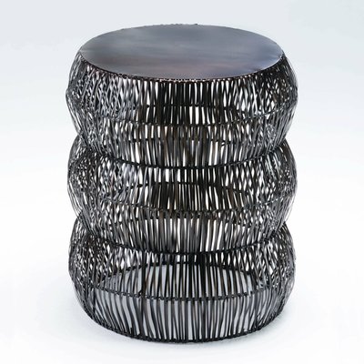 Tabouret en métal rond, Atares RECOLLECTION