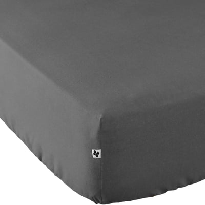 Drap housse flanelle coton bonnet 30 cm uni, OREA C DESIGN HOME TEXTILE