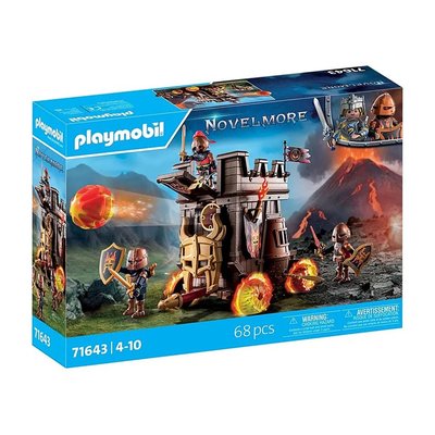 Novelmore Char de combat avec canon des Burnham Raiders PLAYMOBIL