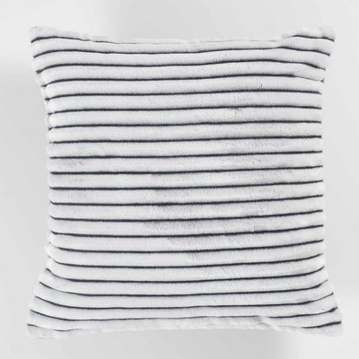 Coussin Flanelle Jacquard Yolan DOUCEUR D'INTÉRIEUR