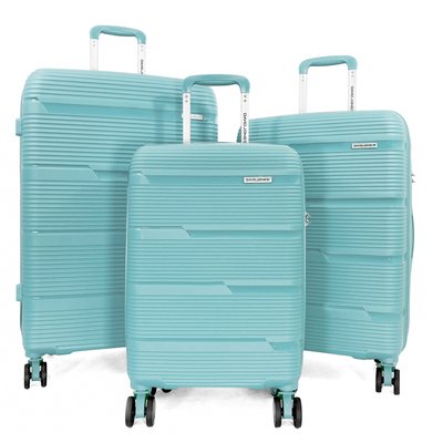 Lot 3 valises rigides dont 1 cabine TSA DAVID JONES