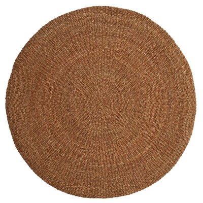 Tapis rond en jonc de mer naturel Siz Diamètre 180cm AUBRY GASPARD