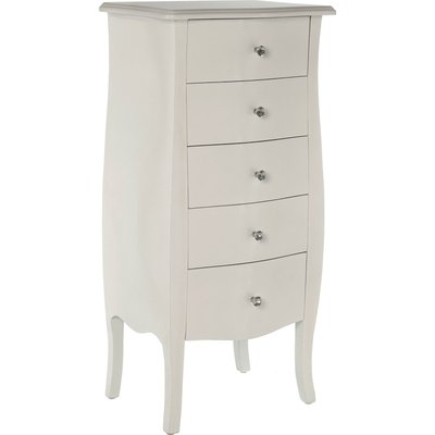 Commode en bois, 5 tiroirs élégante RECOLLECTION