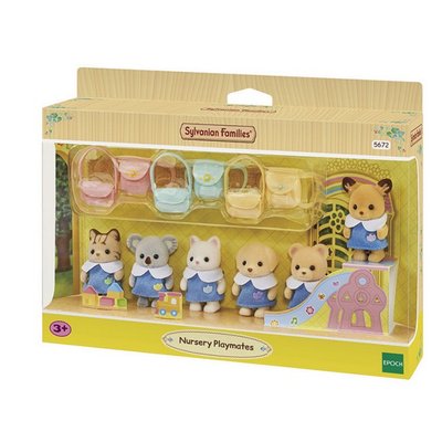 5672 - Les copains de la creche SYLVANIAN FAMILIES