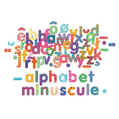 Magnets Alphabet Minuscule VILAC
