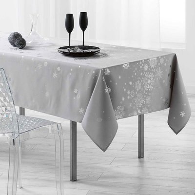 Nappe rectangle Argent Collection Constellation DOUCEUR D'INTÉRIEUR
