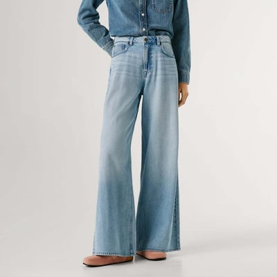 Jaimy - Jean Coupe Large, Taille Haute PEPE JEANS