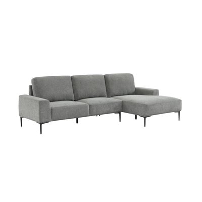 Canapé d'angle droit 3 places tissu ATLANTA SWEEEK
