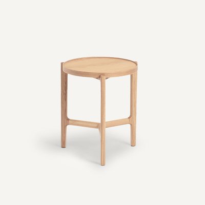Alyasa Side Table in Oak and Oak Veneer AM.PM
