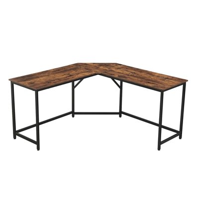 Bureau d'Angle Droit Style Industriel - L149 x P149 cm CALICOSY