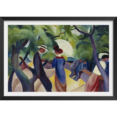 Poster Promenade- Macke August HEXOA