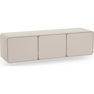Meuble tv suspendu 3 portes collection LUMMO RECOLLECTION