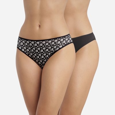 Lot de 2 culottes Coton Stretch DIM