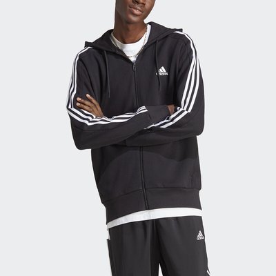 Veste à capuche zippée 3 bandes Essentials ADIDAS SPORTSWEAR