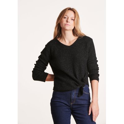 Pull court en maille irisée LA FEE MARABOUTEE