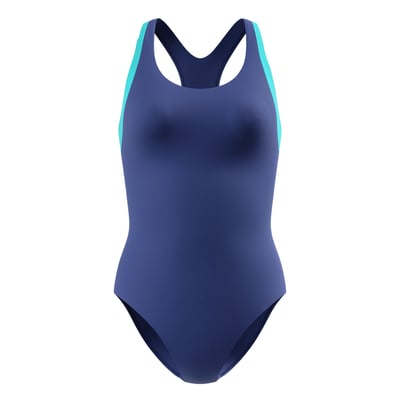 Maillot de bain 1 pièce dos nageur motif/style blocs de couleurs SPEEDO