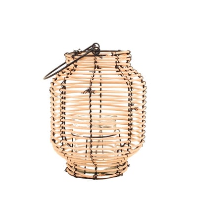 Lanterne en rotin 36cm ORNAMI