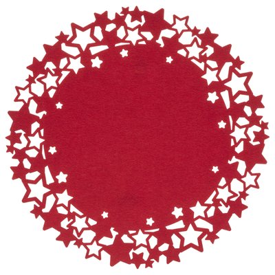 Lot de 6 sets de table de Noël étoiles ATMOSPHERA