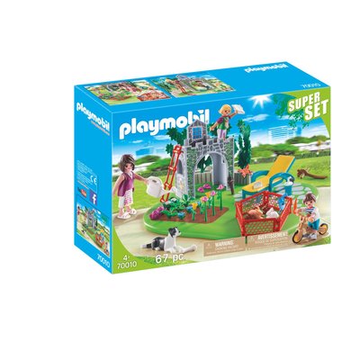 Playmobil 70010 superset famille et jardin PLAYMOBIL