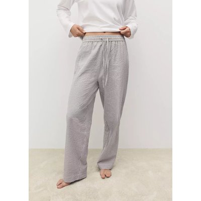 Pyjama deux pièces rayures seersucker MANGO