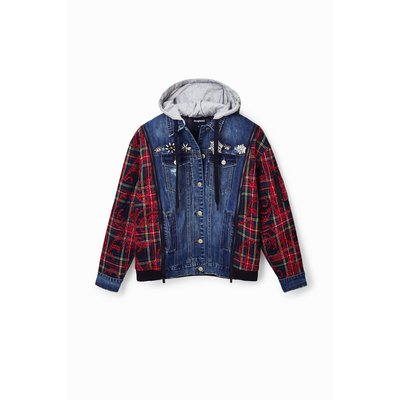 Veste hybride en jean - MATERIAL FINISHES - L DESIGUAL