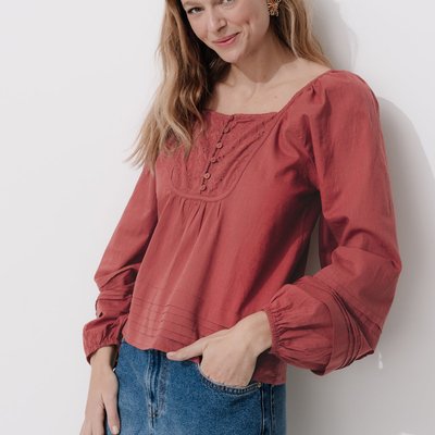 Blouse à manches ballon PROMOD