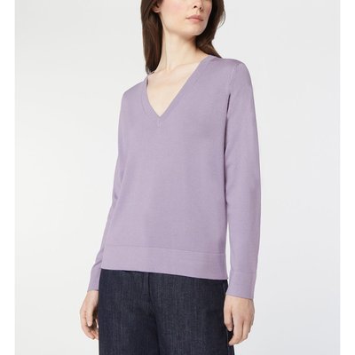 Pull Nya Droit Col V Fibres Ecovero® GALERIES LAFAYETTE