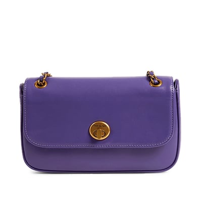 Sac à bandoulière en cuir avec chaîne MINI GRACE NAT & NIN