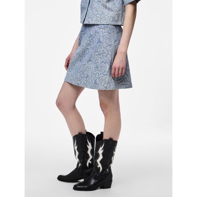 Jupe en jean PIECES PIECES
