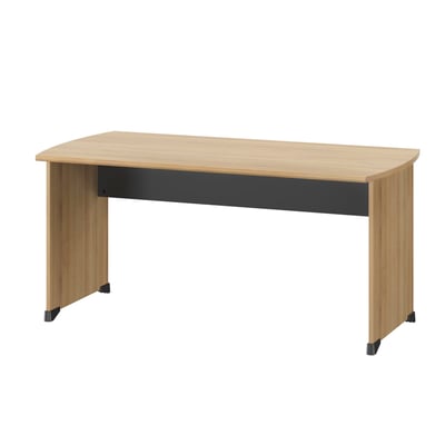 Table bureau solide avec voile de fond GAMI