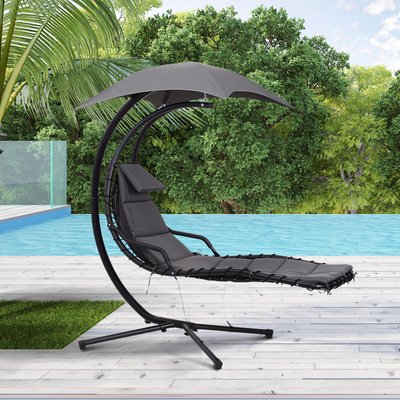 Transat bain de soleil suspendu OUTSUNNY
