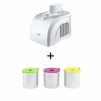 turbine a glace + lot de 3 bols - hf180 + bo318 H.KOENIG