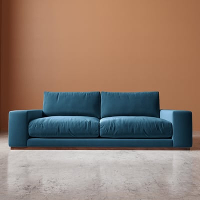 Denver Easy Velvet 2/3/4 Seater Sofa SWOON
