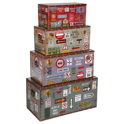 Set de 4 malles CITY ATMOSPHERA