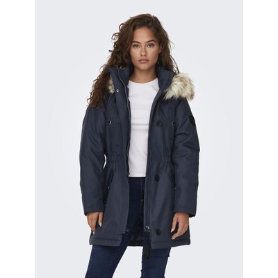 Manteau femme fausse fourrure bleu La Redoute