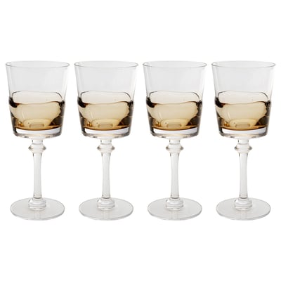 Lot de 4 verres à vin, MIMI KARE DESIGN