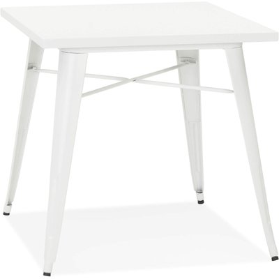Table à diner en métal, carré, Coloc KOKOON DESIGN