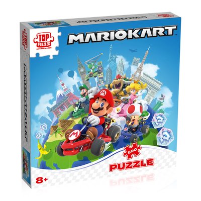 Puzzle mario kart autour du monde 500 pièces WINNING MOVES