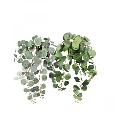 Eucalyptus artificiel retombant 40cm lot de 2 LIGNE DECO